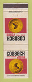 Matchbook Cover - Cossack Vodka South Africa WORN
