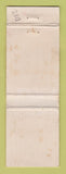 Matchbook Cover - Royal King Golden Wine South Africa WORN
