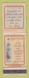 Matchbook Cover - Mainstay Rum South Africa WEAR