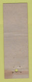 Matchbook Cover - Seagram's London Dry Gin POOR STRIKER
