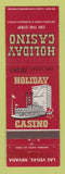 Matchbook Cover - Holiday Casino Las Vegas NV