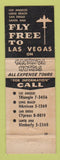 Matchbook Cover - Hacienda Motels Las Vegas NV Fresno CA Indio Bakersfield