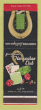 Matchbook Cover - Horseshoe Club Casino Las Vegas NV Joe Brown's