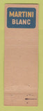 Matchbook Cover - Martini Rossi Liquor Belgium