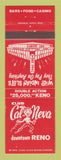 Matchbook Cover - Club Cal Neva Reno NV Casino