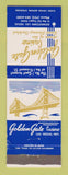 Matchbook Cover - Golden Gate Hotel Casino Las Vegas NV