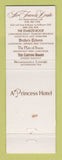 Matchbook Cover - Sir Francis Drake Hotel San Francisco CA