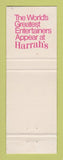 Matchbook Cover - Harrah's CAsino Reno Lake Tahoe NV