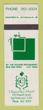 Matchbook Cover - Chancellor Hotel San Francisco CA