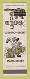 Matchbook Cover - Gold Club Casino Sparks NV