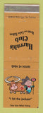 Matchbook Cover - Harrah's CAsino Reno Lake Tahoe NV WORN