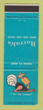 Matchbook Cover - Harrah's Casino Lake Tahoe Reno NV