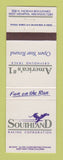 Matchbook Cover - Southland Horse Racing Corp West Memphis AR