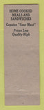 Matchbook Cover - Circle Cafe Pittsburgh PA pinup