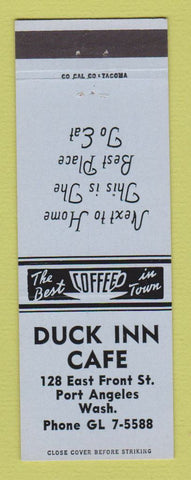Matchbook Cover - Duck Inn Cafe Port Angeles WA