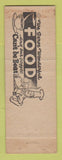 Matchbook Cover - Liberty Cafe St George UT