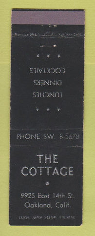 Matchbook Cover - The Cottage Oakland CA