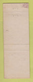 Matchbook Cover - The Cottage Oakland CA