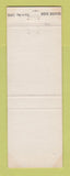 Matchbook Cover - Bleea Napoli Restaurant Oakland CA