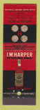 Matchbook Cover - IW Harper Whiskey Wells' Place Silver City NM low phone #