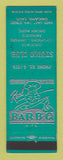 Matchbook Cover - Studio Club BBQ Oakland CA WEAR