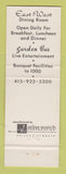Matchbook Cover - Miyako Hotel San Francisco CA