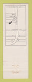 Matchbook Cover - Crystal Lake Diner Westmont NJ WEAR #1