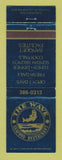 Matchbook Cover - The Wave Seafood Restaurant San Francisco CA