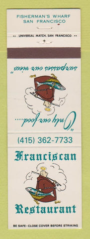 Matchbook Cover - Franciscan Restaurant San Francisco CA