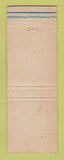 Matchbook Cover - Ville de la Paix French Italian Restaurant Oakland CA