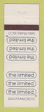 Matchbook Cover - The Limited San Francisco CA Women's Clothes