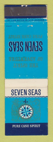 Matchbook Cover - Seven Seas Rum South Africa WEAR