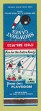 Matchbook Cover - Showboat Lanes Bowling Las Vegas NV