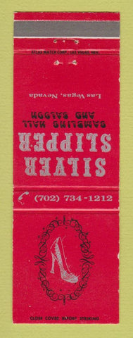 Matchbook Cover - Silver Slipper Casino Las Vegas NV