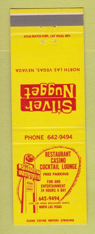 Matchbook Cover - Silver Nugget Casino North Las Vegas NV
