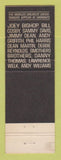Matchbook Cover - Harrah's Casino Lake Tahoe Reno NV Andy Griffith Dean Martin