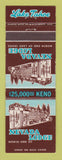 Matchbook Cover - Nevada Lodge Casino Lake Tahoe NV