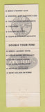 Matchbook Cover - Mapes Motor Hotel Casino Reno NV