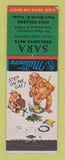 Matchbook Cover - Sara Hats Fort Worth TX
