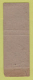 Matchbook Cover - Botany Men's Clothes Ties Latt's Tie Bar Washington DC