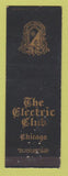 Matchbook Cover - The Electric Club Chicago IL WEAR