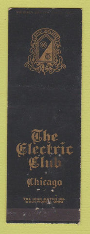 Matchbook Cover - The Electric Club Chicago IL WEAR