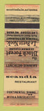 Matchbook Cover - Scandia Restaurant Las Vegas NV Scottsdale AZ