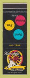 Matchbook Cover - Harvey's Wagon Wheel Casino State Line NV WEAR