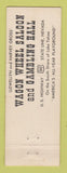 Matchbook Cover - Harvey's Wagon Wheel Casino State Line NV WEAR