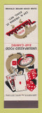 Matchbook Cover - Horseshoe Casino Reno NV