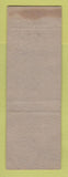 Matchbook Cover - Peninsular Club Grand Rapids MI WEAR