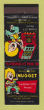 Matchbook Cover - Carson City Nugget Casino NV