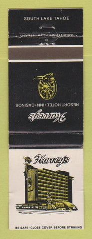 Matchbook Cover - Harvey's Resort Hotel South Lake Tahoe NV