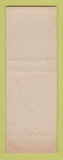 Matchbook Cover - Sparetime Club Pomona CA Shuffleboard Ervin Schlack